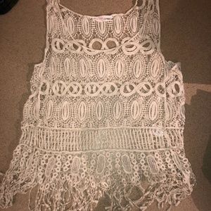 Lacey coverup t-shirt